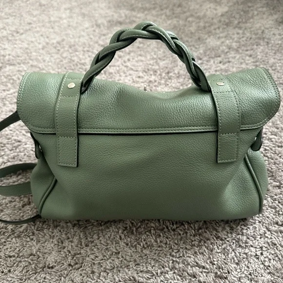 Authentic Mulberry Alexa cross body braided handle bag in excellent condition - Picture 2 of 9